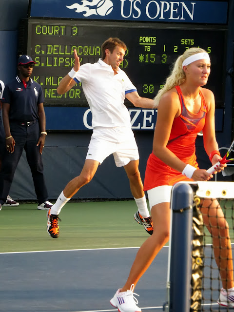 Kristina Mladenovic Daniel Nestor 2013 US Open
