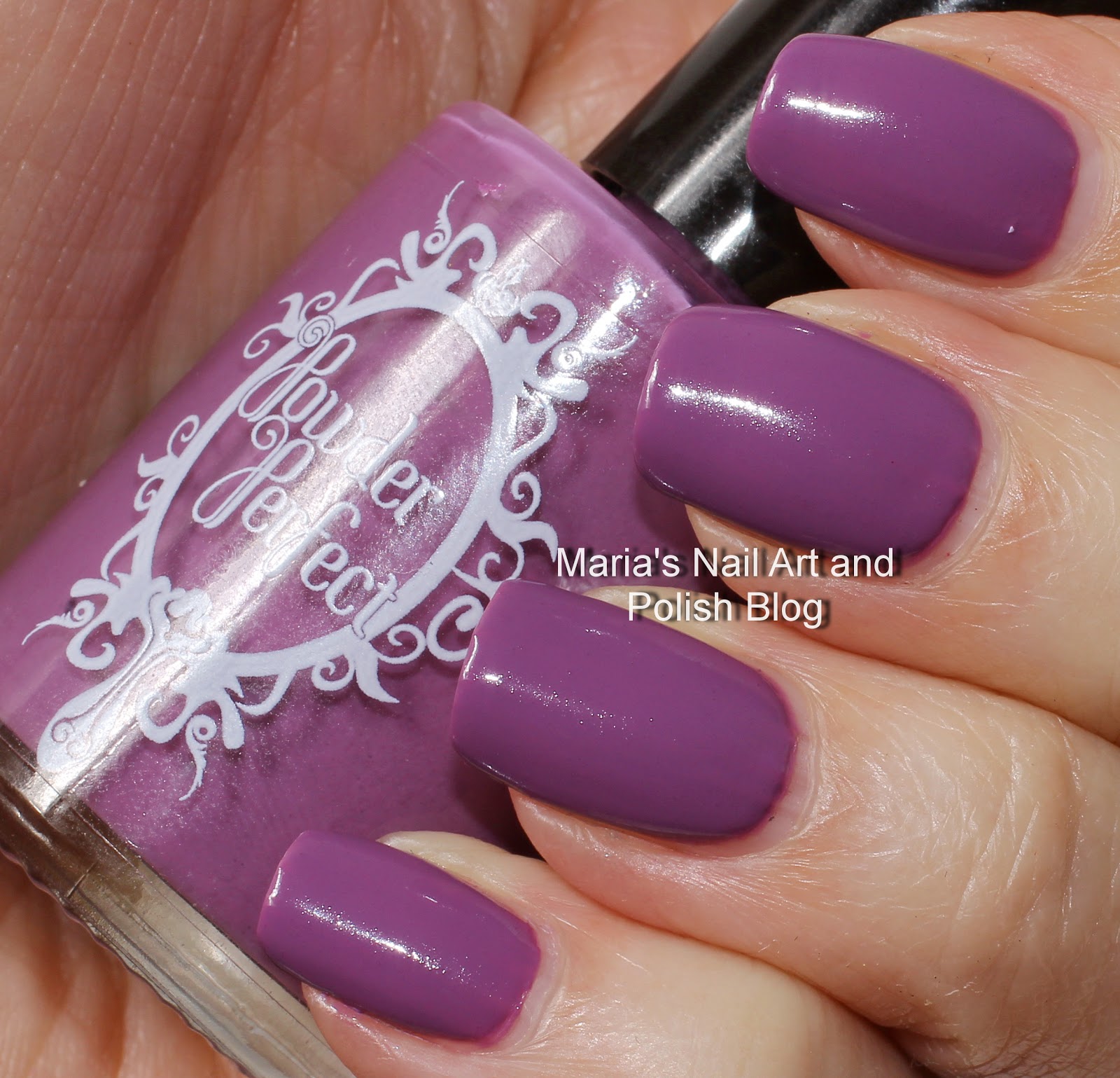 Marias Nail Art and Polish Blog Powder Perfect swatches Fog Is
