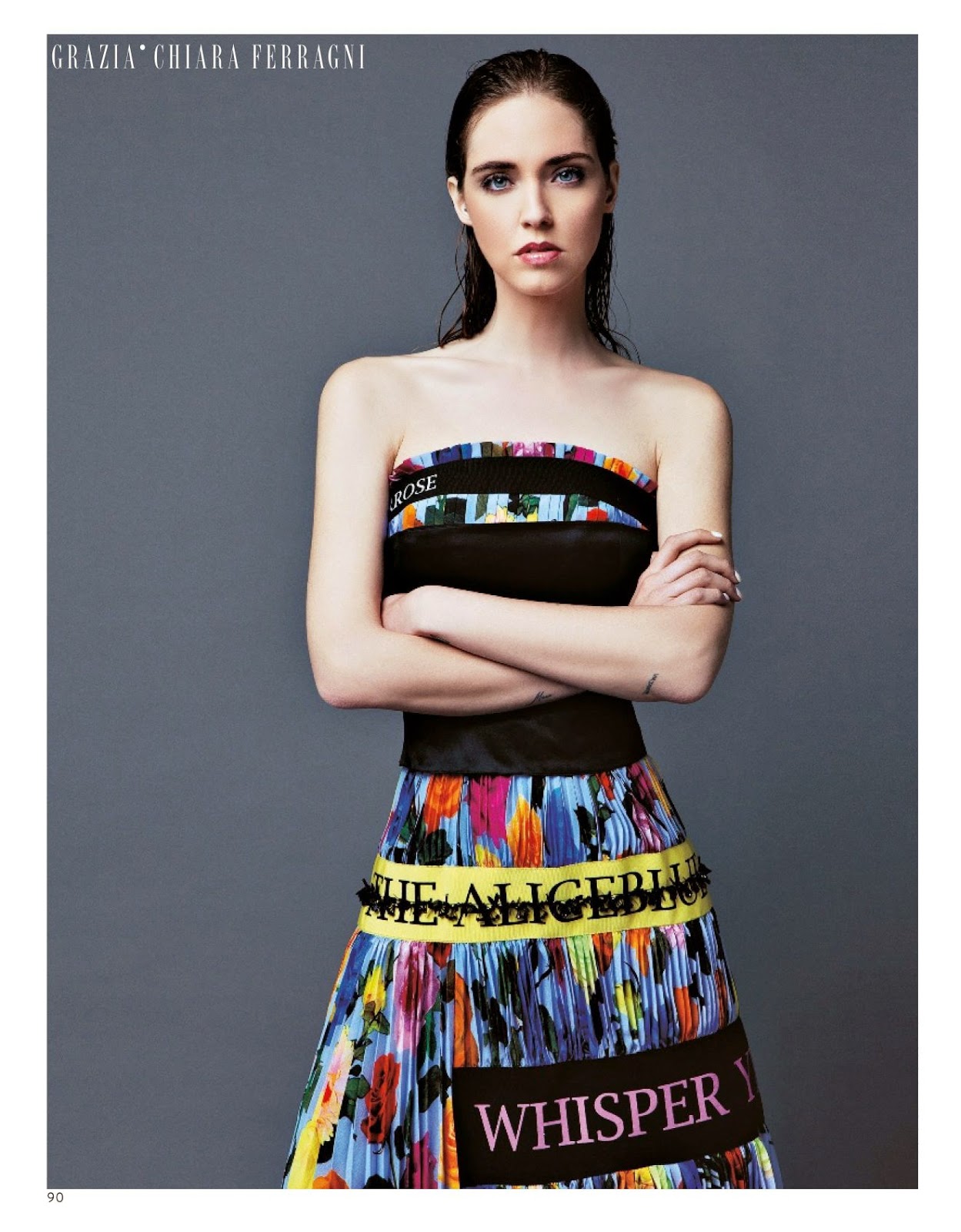 Magazines - The Charmer Pages : Chiara Ferragni For Grazia Magazine