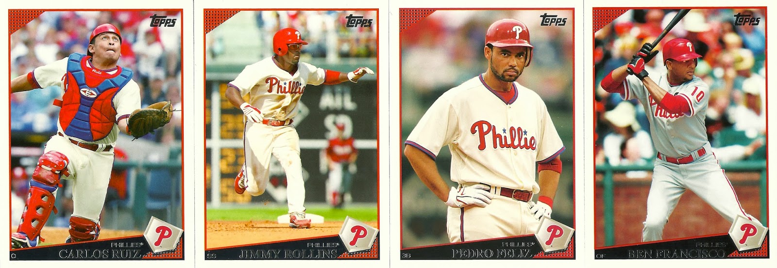 Philadelphia Phillies All-Star Baseball Cards 2009 Topps Update #UH260 Ryan Howard 