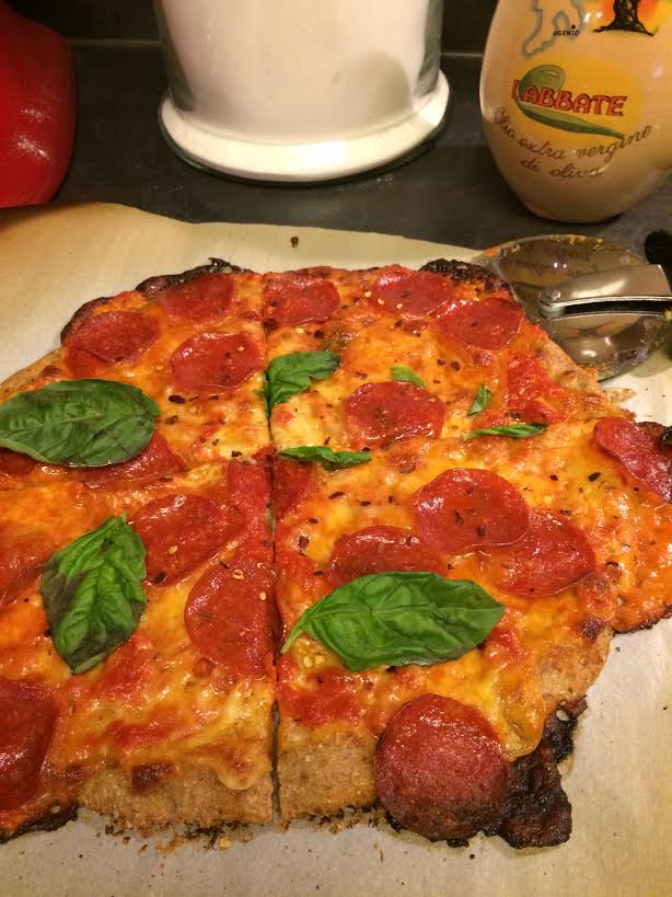 La Buona Cucina Low Carb High Fiber alla Romano Pizza Crust!