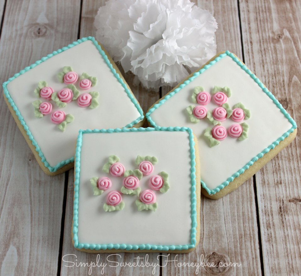 Shabby chic cookies {simply sweet saturdays ...