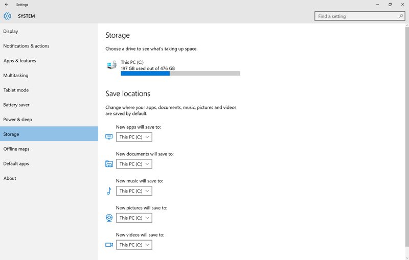 4 Steps to Save Windows Store Apps to External Storage in Windows 10
