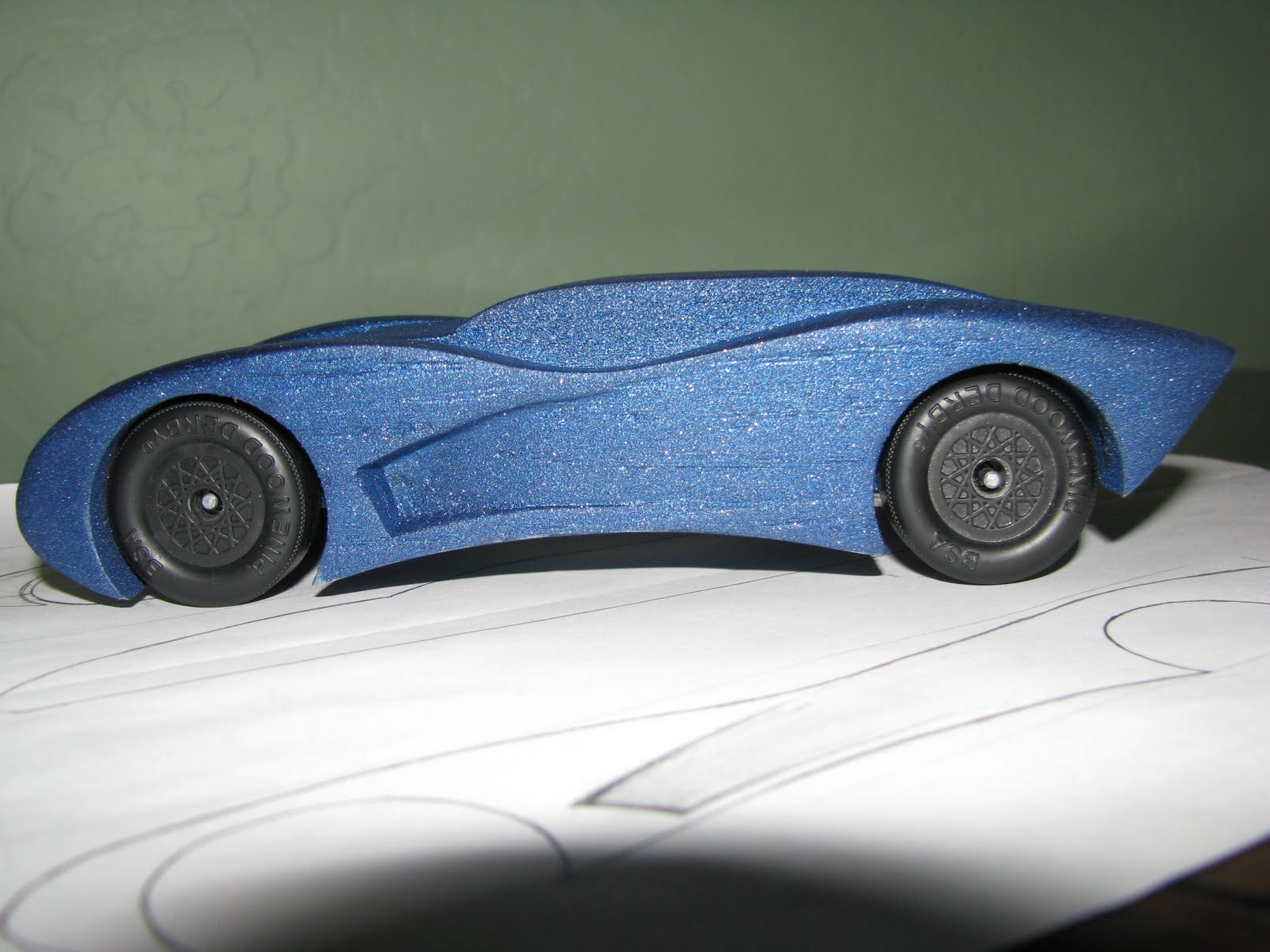 A Soupçon of the Wright Life Pinewood Derby