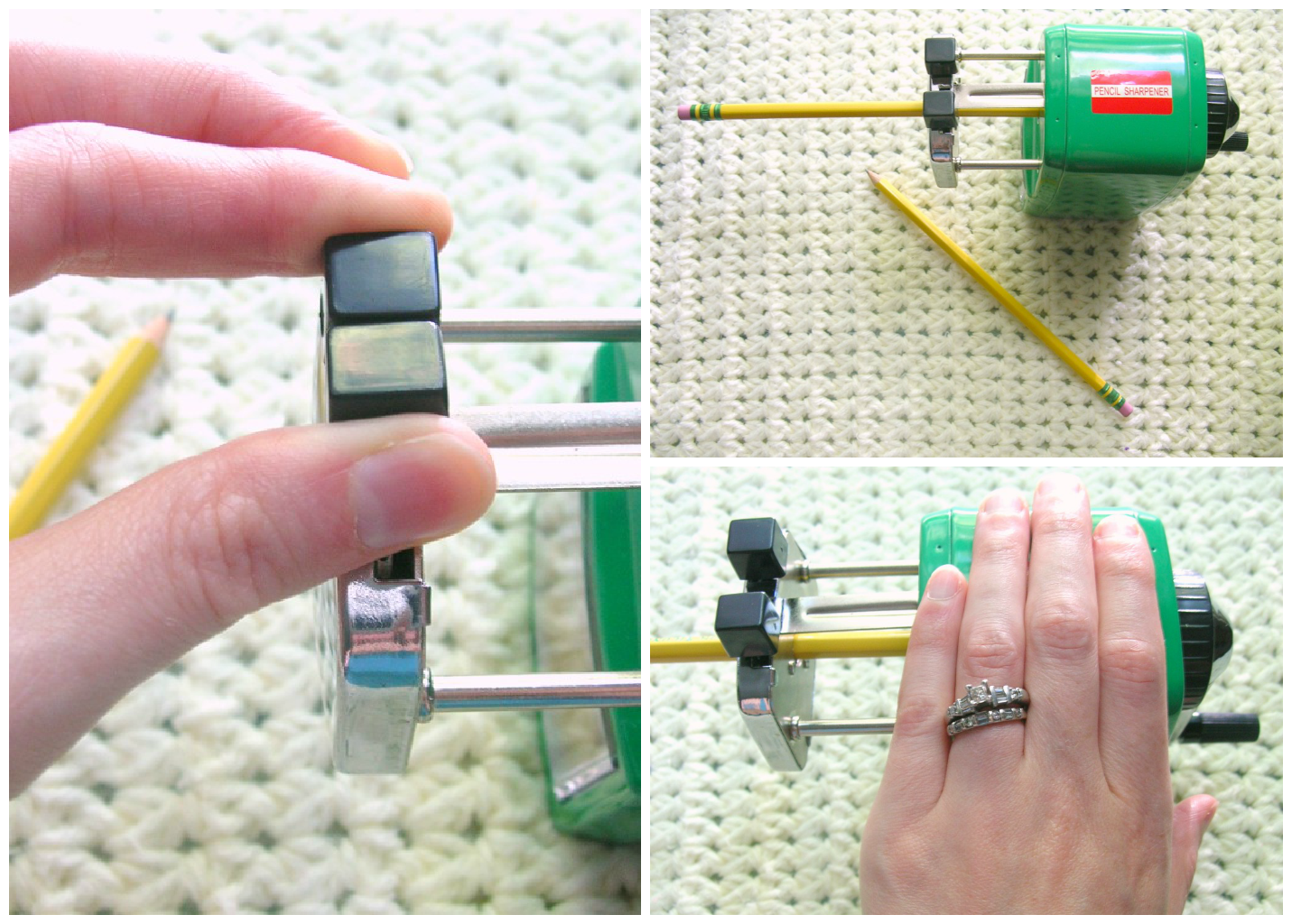 ORDINARY MOMMY DESIGN Meet My Pencil Sharpener.