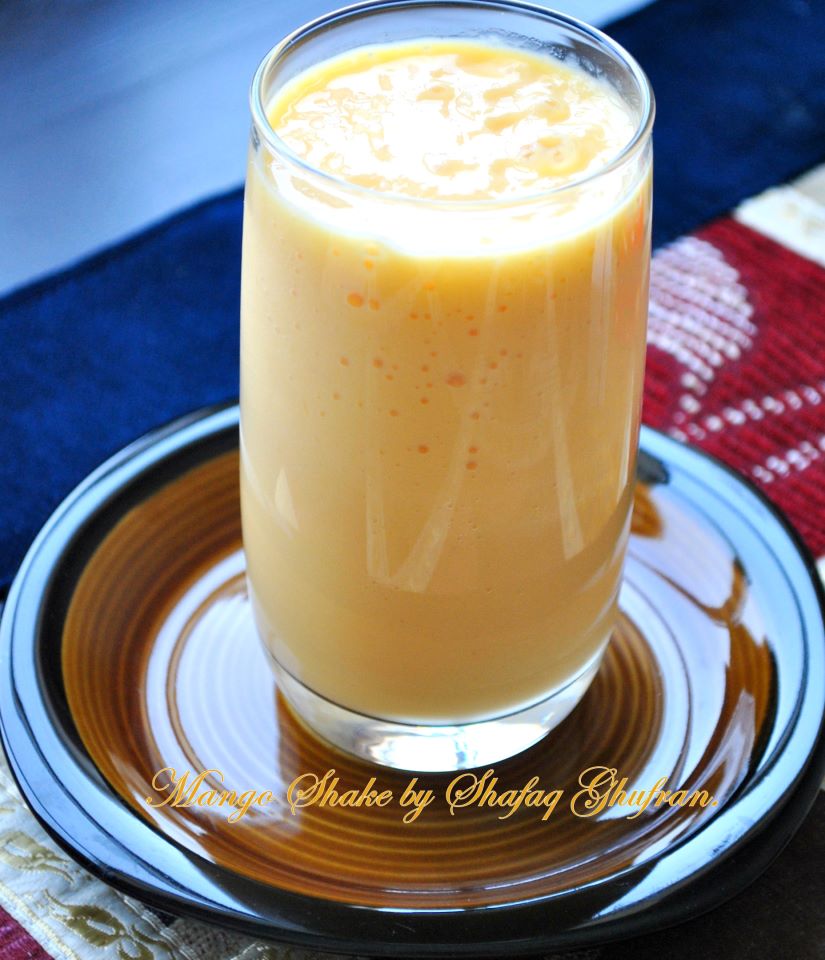Pakistani Kitchen Mango Shake