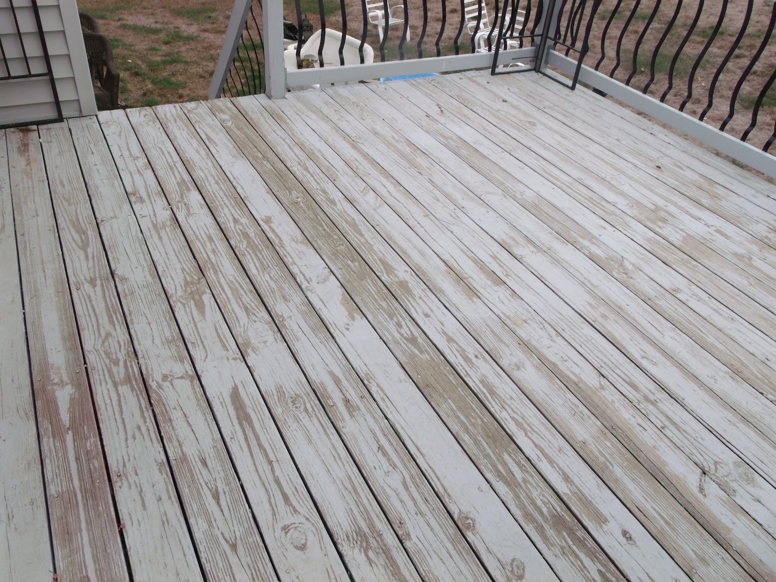 Life with the Girl Next Door Repainting the Deck Take One