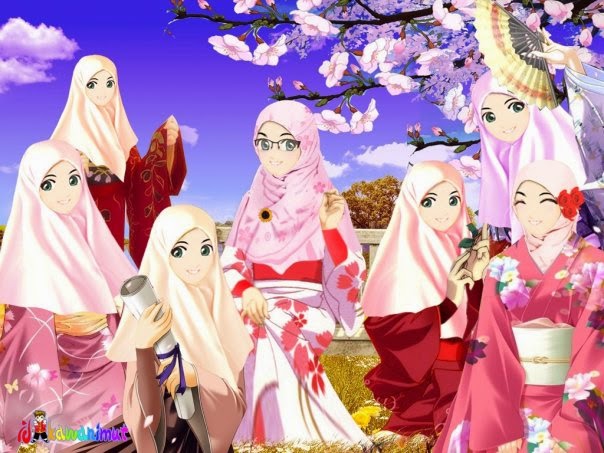 Gambar Animasi Muslimah Gambar Animasi Muslimah