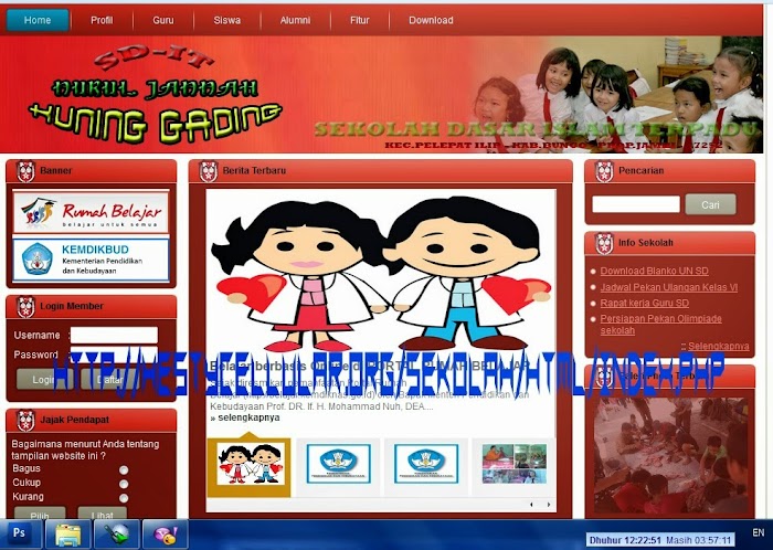 Script Website Untuk Sekolah Gratis
