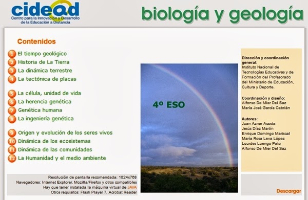http://recursostic.educacion.es/secundaria/edad/4esobiologia/index.htm