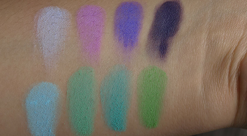 sigma creme de couture eye shadow swatches