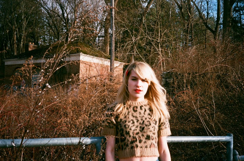 urban outfitters cooperative cropped leopard sweater