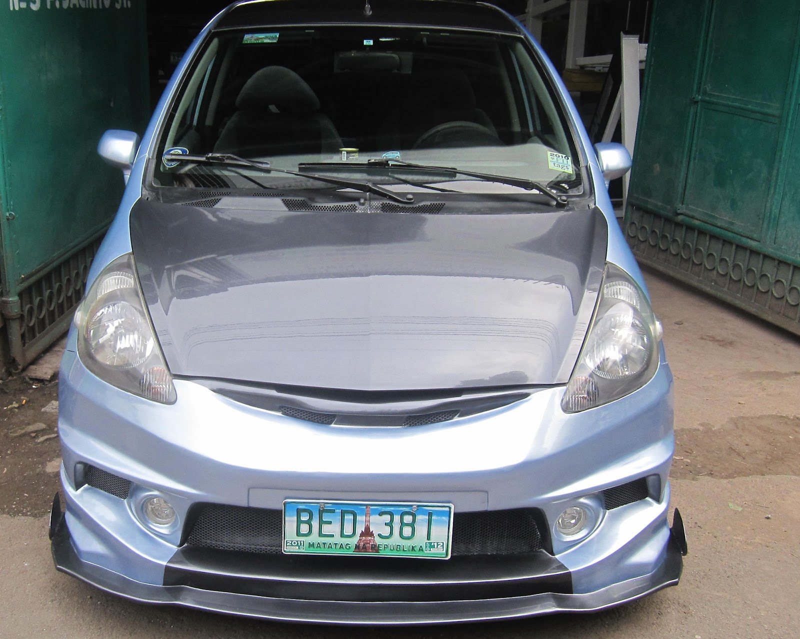 Custom Body kit Honda Jazz Fit, (wrap