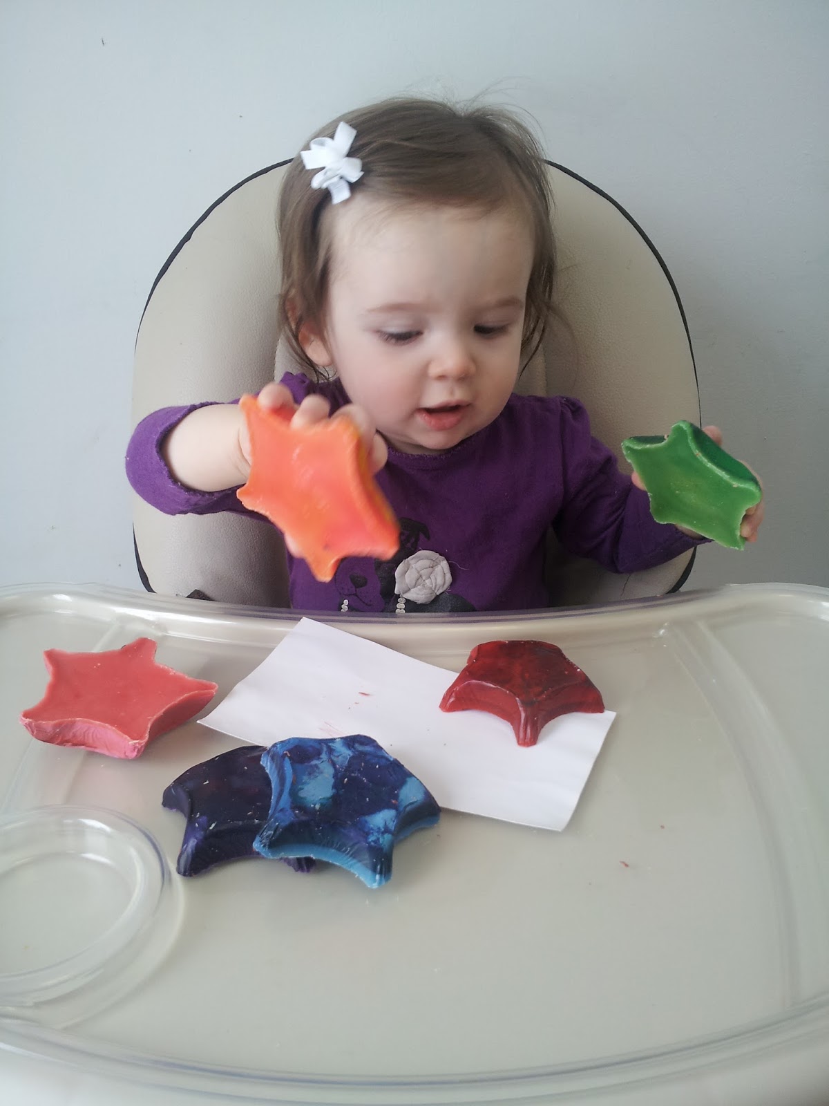 Ruby Murrays Musings Tutorial GIANT Baby Crayons