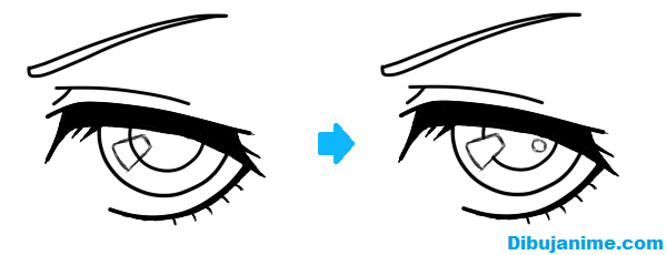 Como dibujar ojos anime femeninos paso a paso – Detalles frontal y perfil –  Dibujanime!