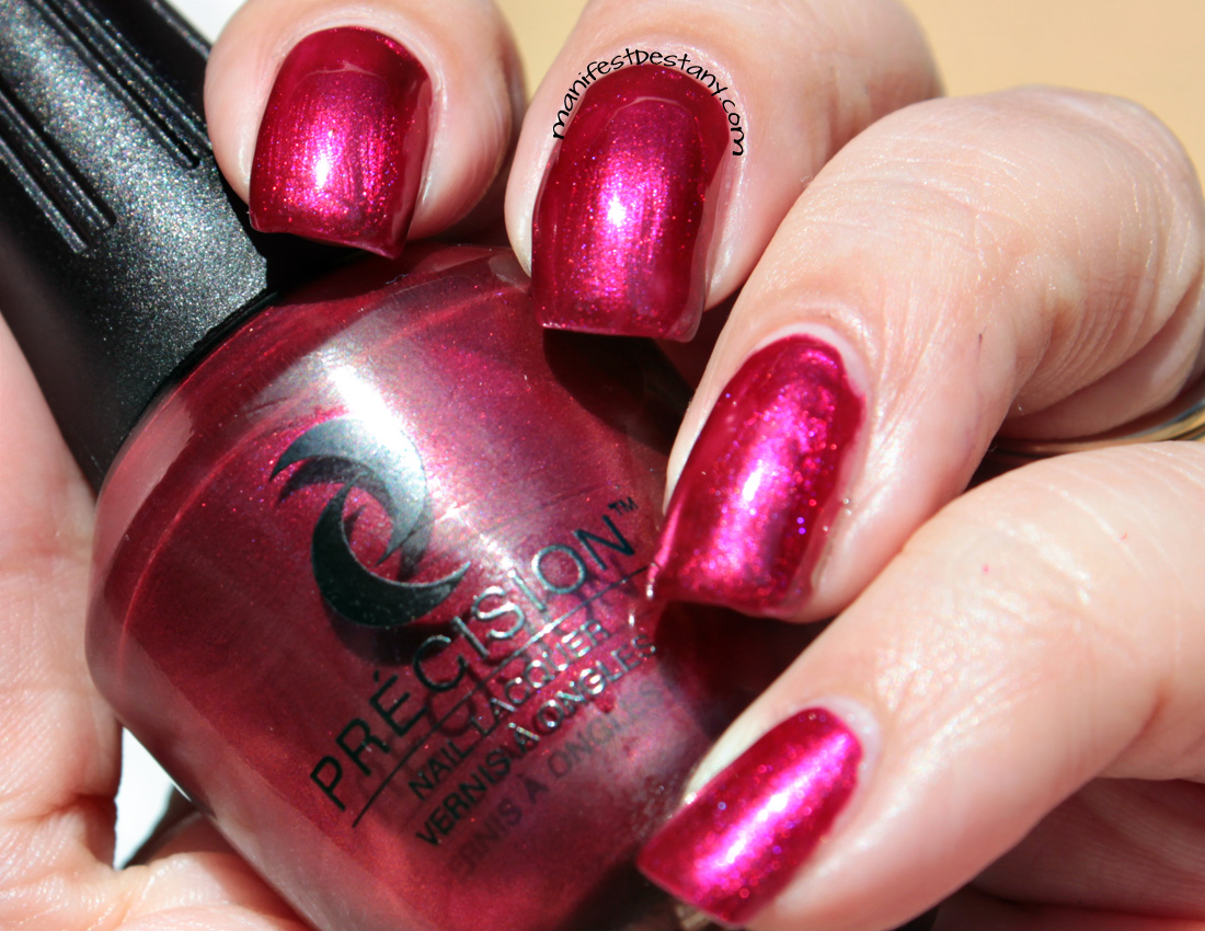 Precision Nail Lacquer Toxic Love Collection swatches+review