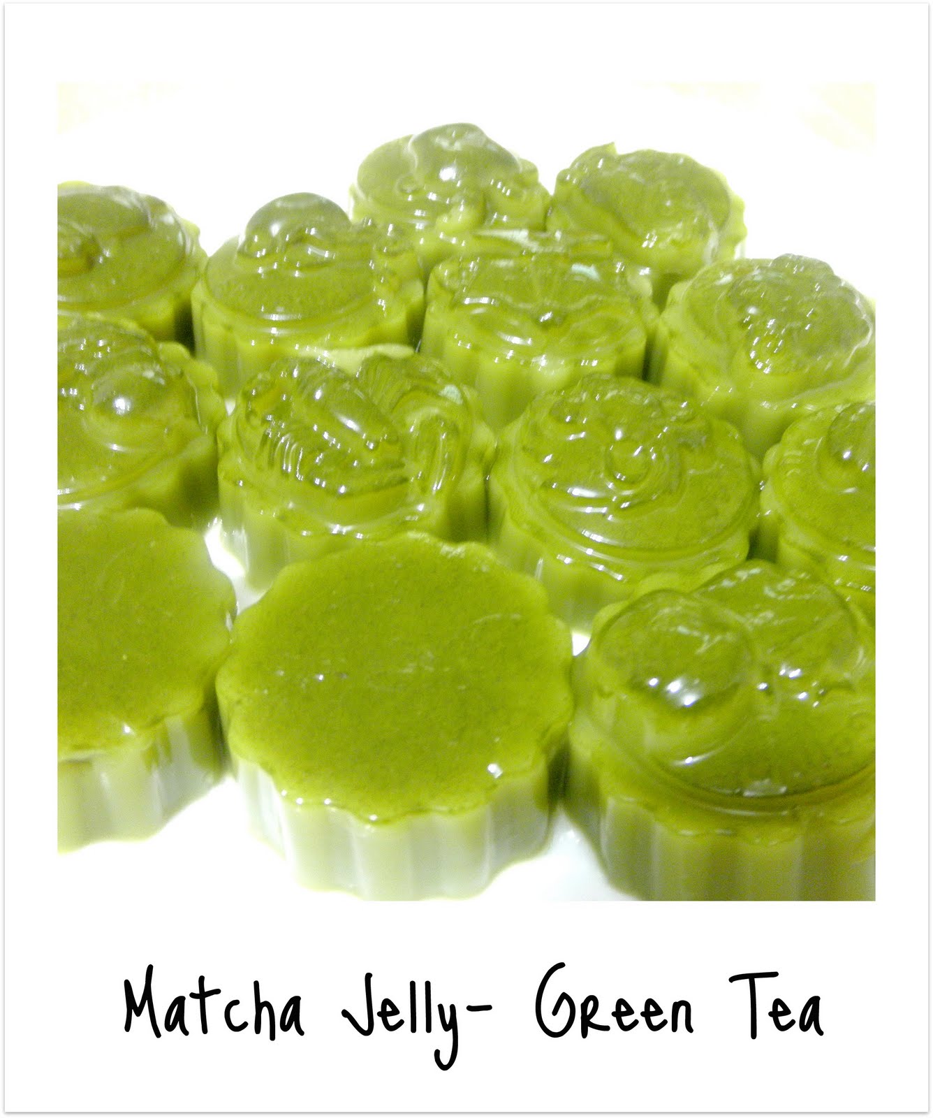 Green Tea With Lychee Jelly CHRISIE MICKAEL