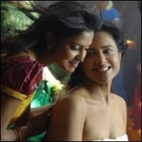 Sameera Reddy and Amala Paul 