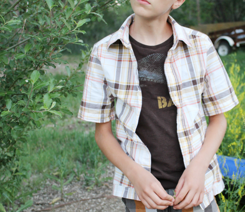 SeeMeSew Tutorial Mens buttonup shirt to boys