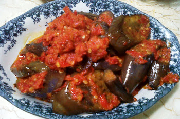 Eggplant Balado (Balado Terong). Culinary Recipes