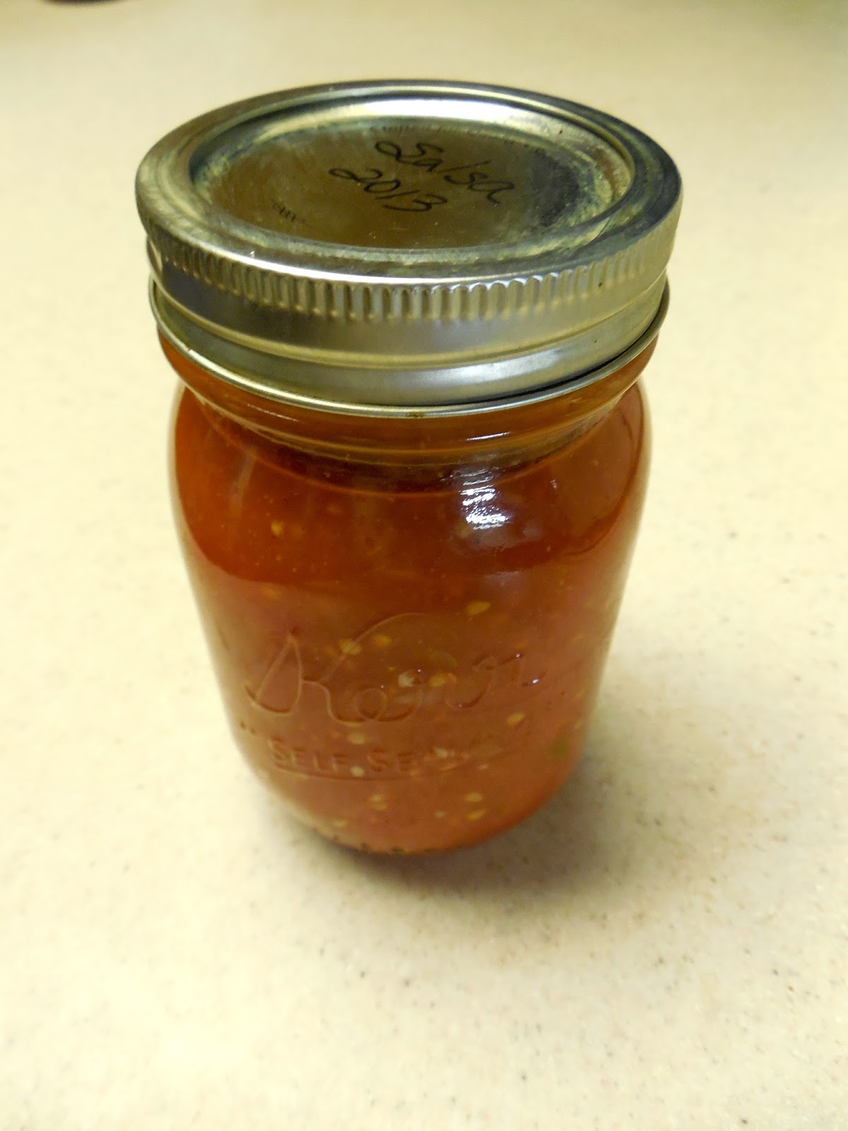 A matter of preparedness Canning Salsa....with Roma Tomatoes and a few