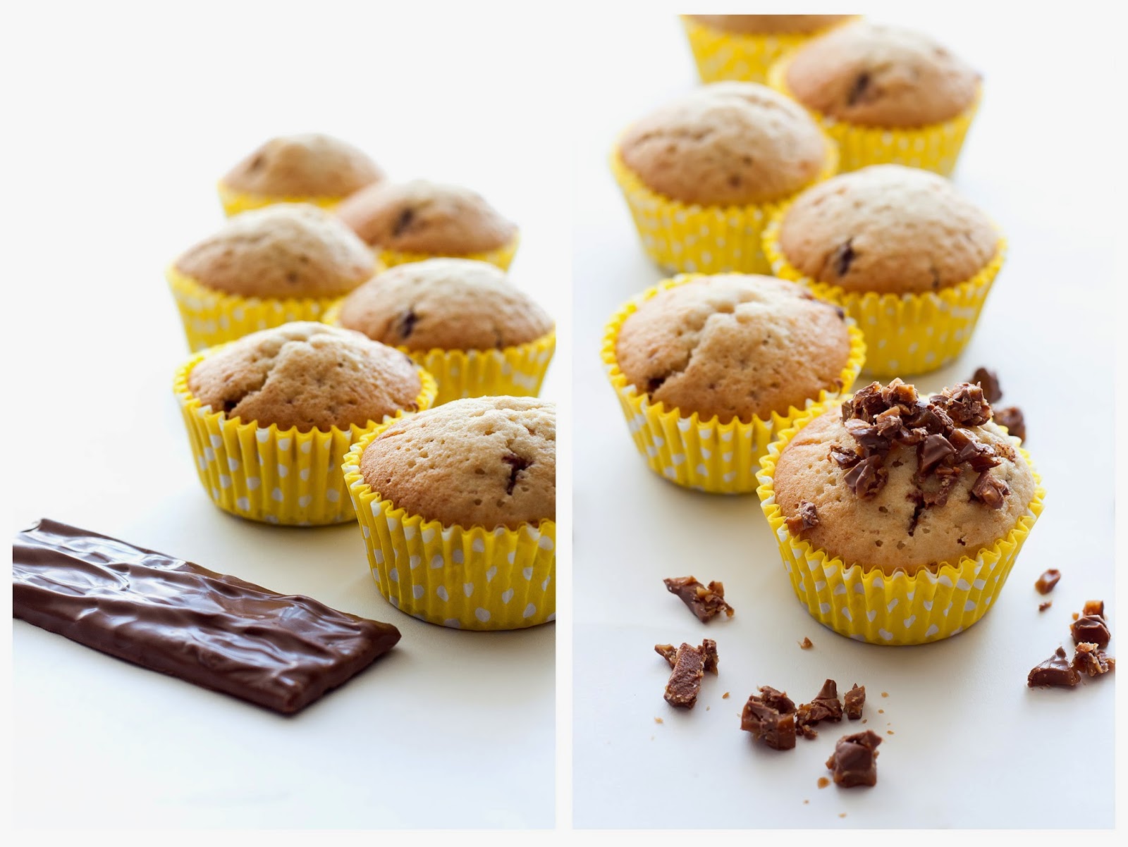 Mad & Søde Sager Daim muffins