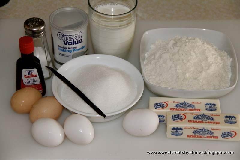 Vanilla Cake with Vanilla Bean Sweet & Savory by Shinee