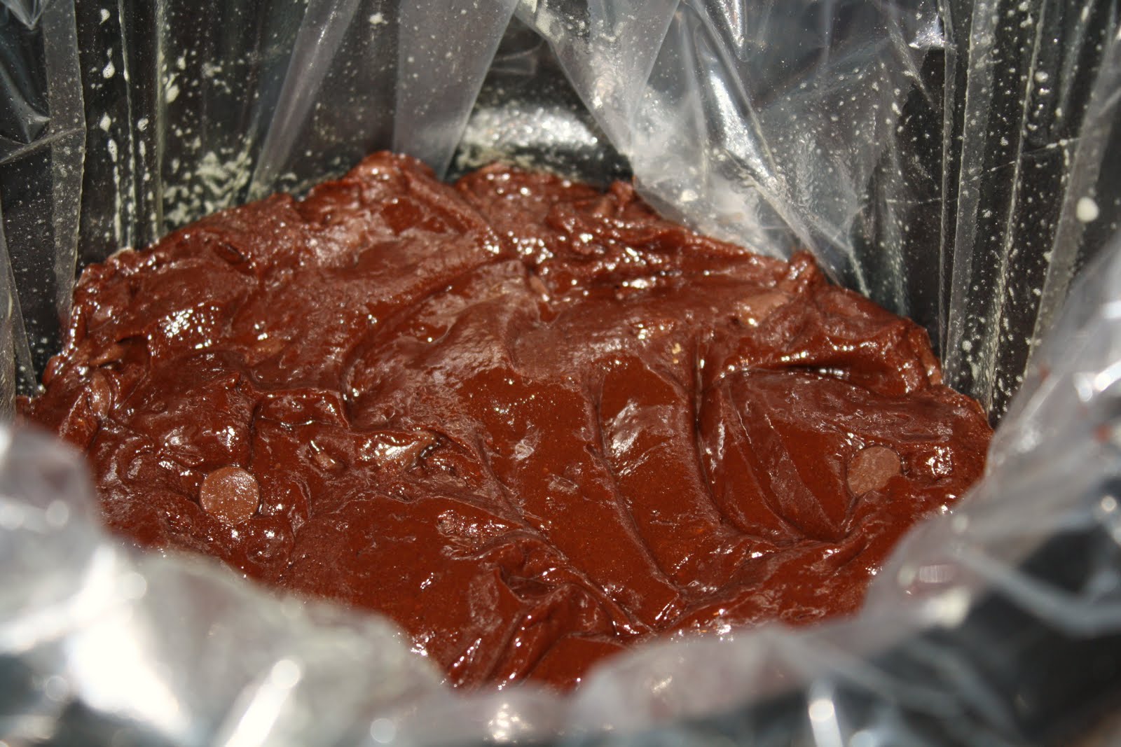 sunday sweets slowcooker triple chocolate brownies