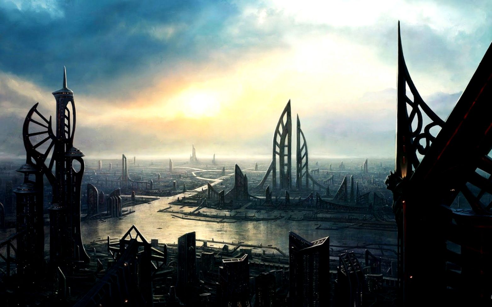 3D Landscape Sci Fi Cities picture nr 54688 3D Landscape Sci Fi Cities picture nr 54688