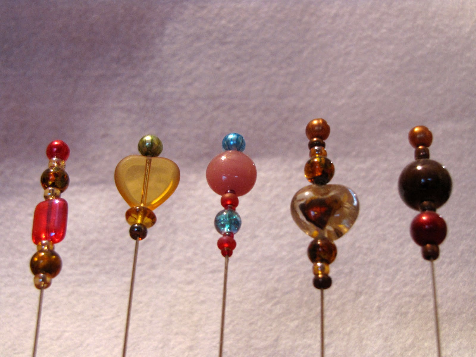 Jazzy Creations... Beaded Stick Pins