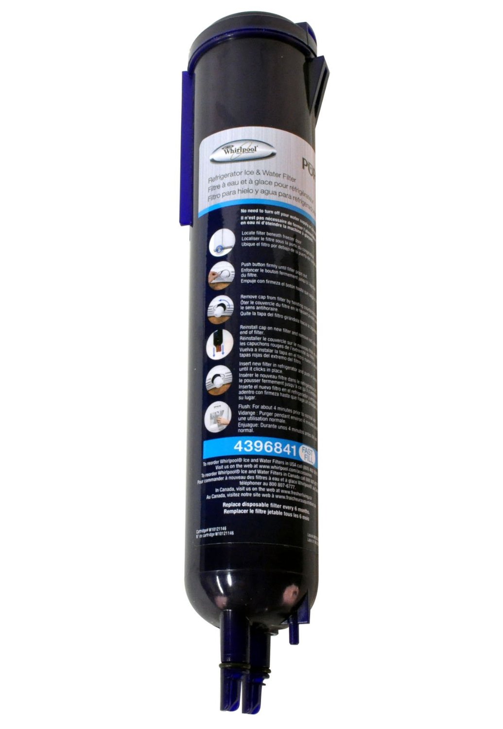 WHIRLPOOL PUR WATER FILTER 4396841 ON SALE AT CHEAPEST PRICE WITH FREE