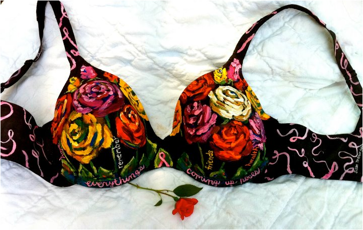 Art Threads: Friday Inspiration - The Painted Bra Project