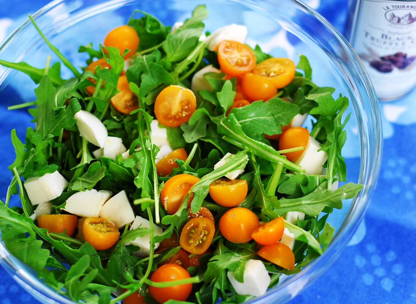 Cooking With Wine (In A FishbowlSized Glass) Arugula and Fresh