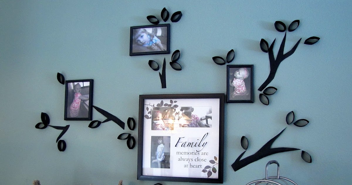 Random Acts of Momness: How to Make a Family tree wall hanging