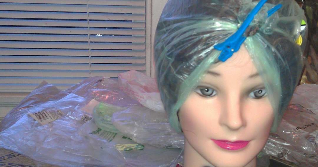 Embrace your beauty RECYCLING PLASTIC BAGS FOR HAIR COLOR