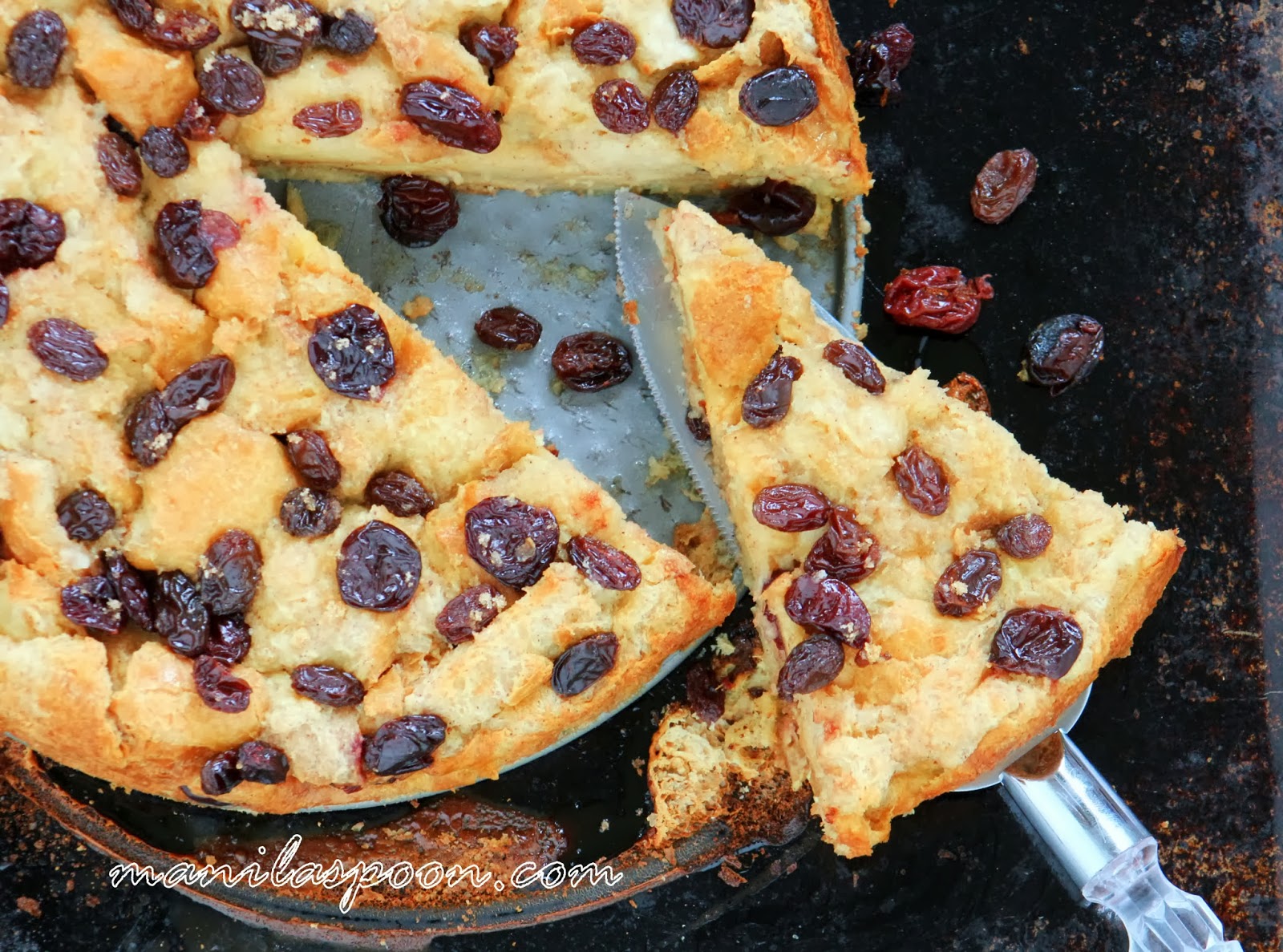 Manila Spoon Cherry Vanilla Pudding Cake