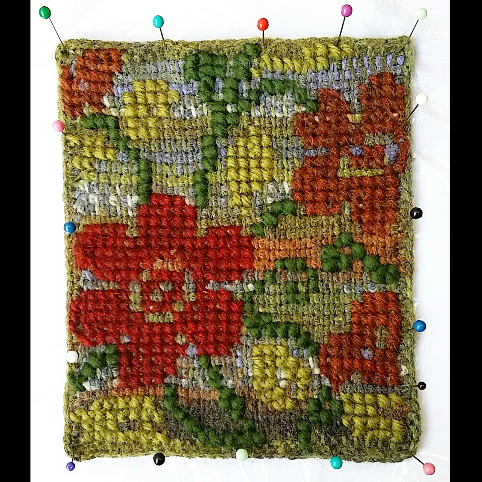 Stitch Story Cross Stitch on Tunisian Crochet!