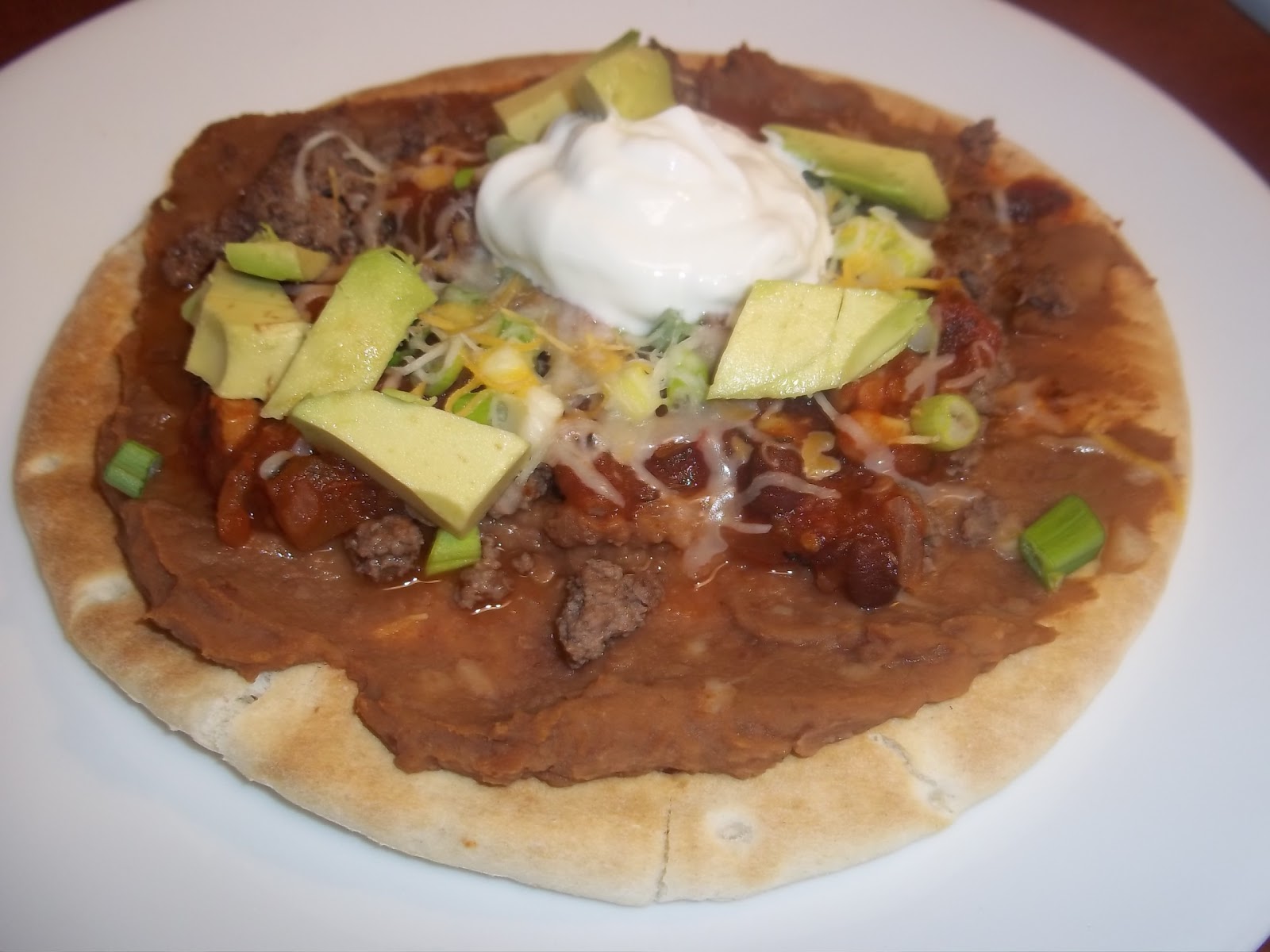 The Daily Smash Mexican Pita Pizza