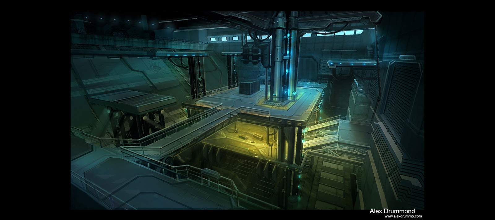 Collected works and blog of concept artist Alex Drummond