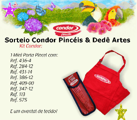 Sorteio até dia 28 de maio