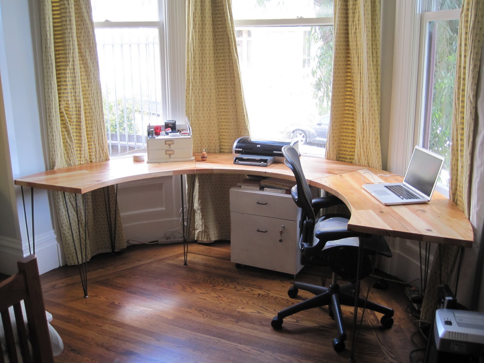 As The Saw Blade Turns Bay Window Desk