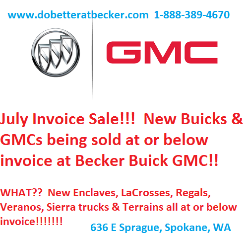 Becker Buick Gmc News July 2013
