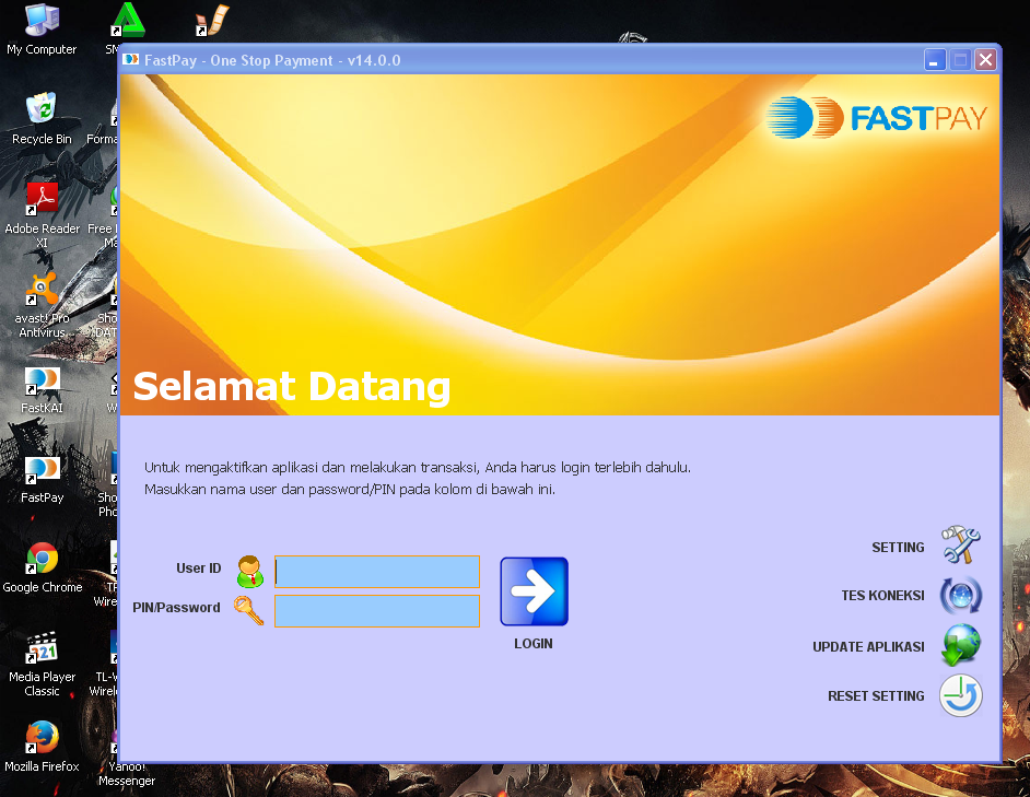 APLIKASI FASTPAY TERBARU VERSI 14.0.0
