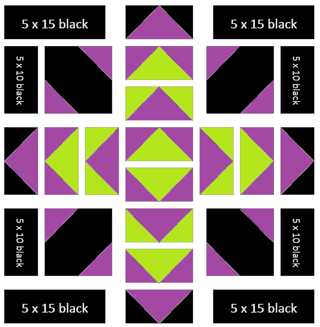 to Melon Hill SuperSized God's Eye Quilt