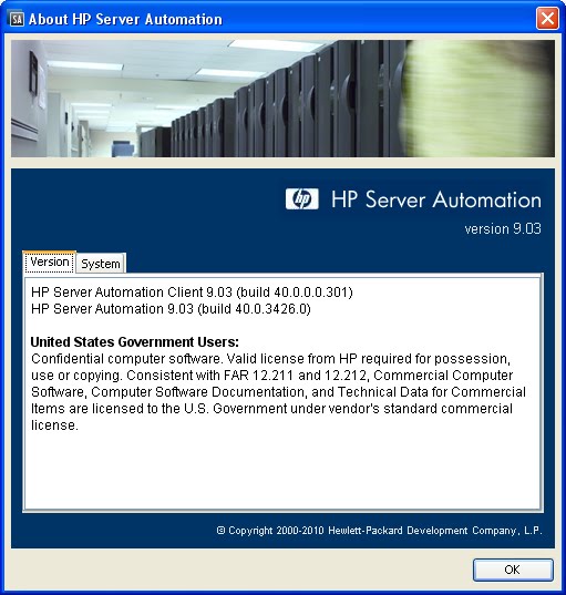 Rameshkumar Technical Blog HP Server Automation 9.03 Installed and