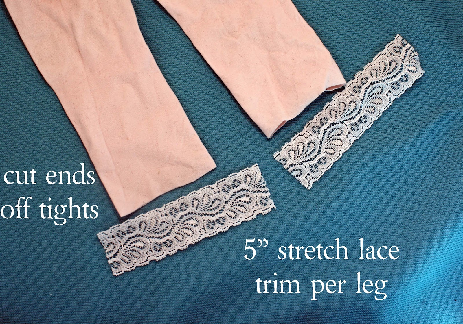 Running With Scissors Tutorial winter to spring tights