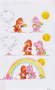 In the Care Bears mook, the artists are pictured painting the Bears, .