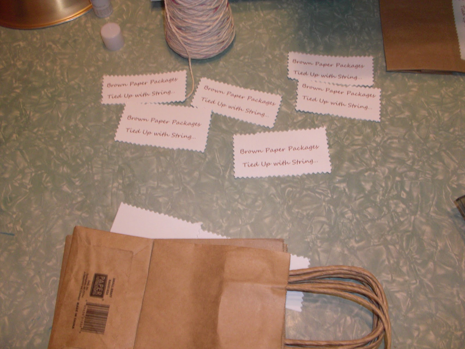 Brown Paper Packages...