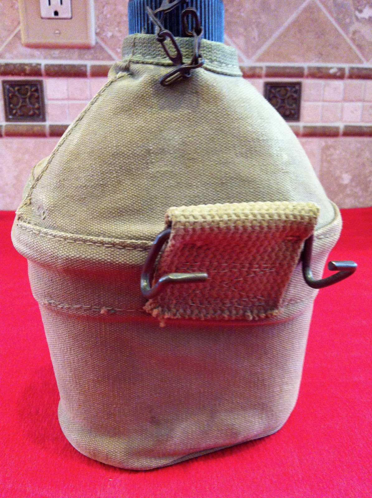 bingbabel WW2 3rd Pattern USMC Canteen Cover, Cup, Canteen