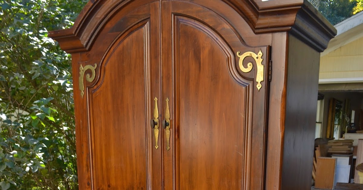 Heir and Space A Classic Pine Armoire